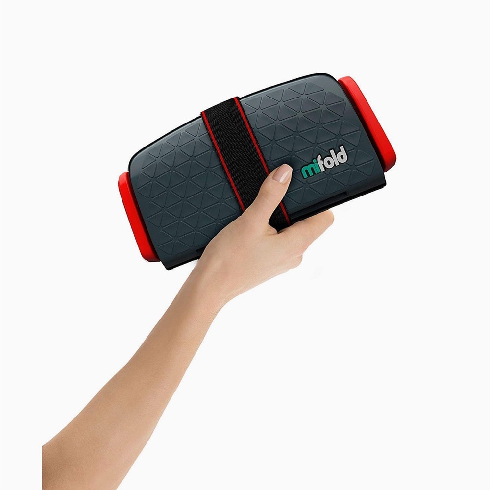 Compact Booster Seat - Black and Red